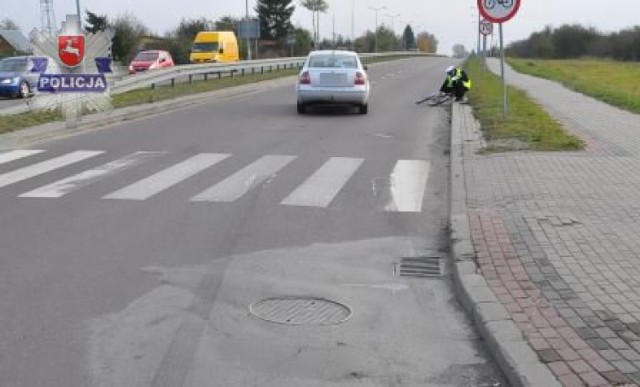 Do zdarzenia doszło na ul. Wojska Polskiego w Łukowie