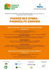 Podróż bez dymka - podróżą po zdrowie. Opowiedzą o prawach pacjenta, ale nie tylko [Program]