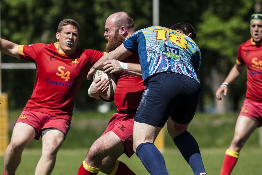 Mecz Rugby SKRA Warszawa - Ogniwo Sopot. Prawdziwe sportowe emocje [ZDJĘCIA]