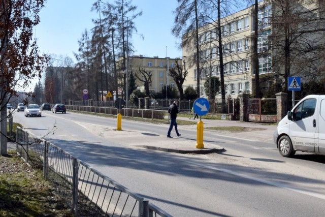 Przejście dla pieszych przy ulicy Jagiellońskiej w Kielcach naprzeciwko "Szumenu" może zostać przebudowane.