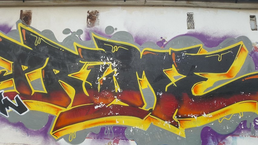 Wałbrzych: Galeria „graffiti” na ścianach garaży przy alei Podwale. Czas to zmienić?