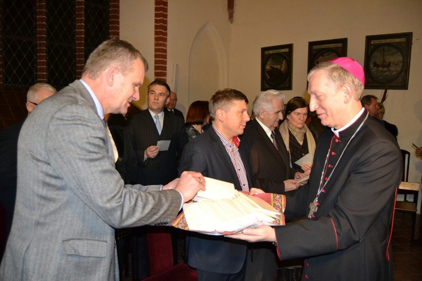 W Pelplinie biskup spotkał się z samorządowcami FOTO