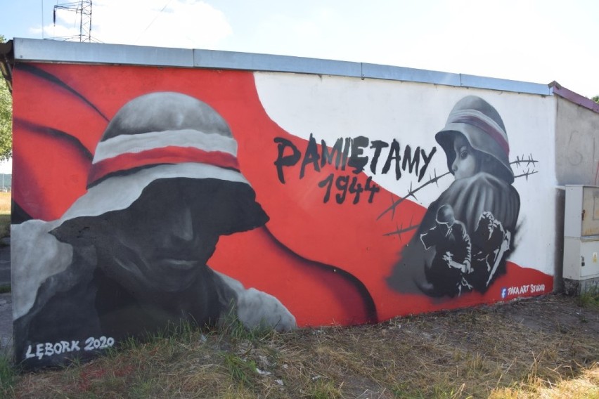 Mural Patryka Łukaszuka wykonany z okazji rocznicy wybuchu Powstania Warszawskiego [ZDJĘCIA]