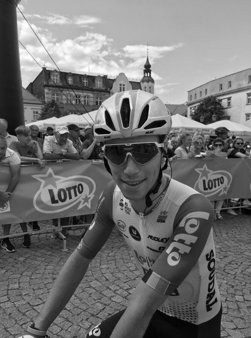 Bjorg Lambrecht podczas Tour de Pologne.