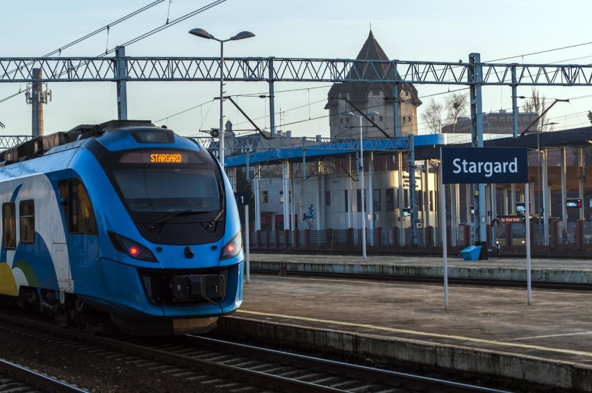 MARZEC. Pociąg do Stargardu