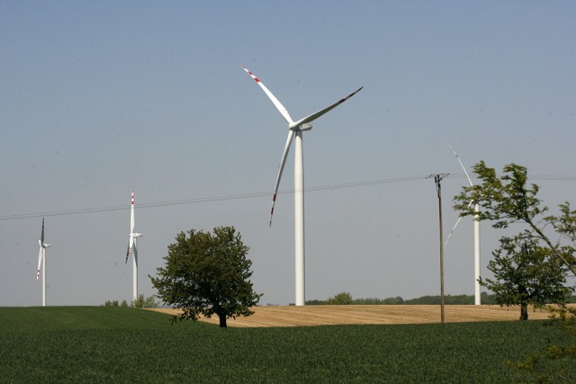 Farma wiatrowa Taczalin - rozpoczyna się rozruch wiatraków