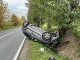 Przeciszów. Wypadek na DK 44. Zderzenie trzech samochodów. Kierowca zasnął za kierownicą