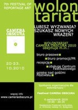 Bydgoszcz: Zostań wolontariuszem podczas festiwalu Camera Obscura 