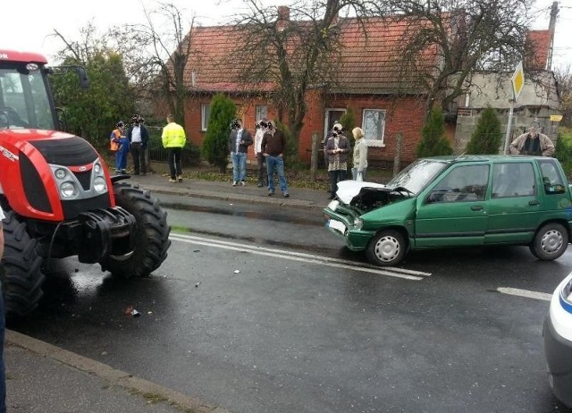 Wypadek na ulicy Częstochowskiej w Kaliszu