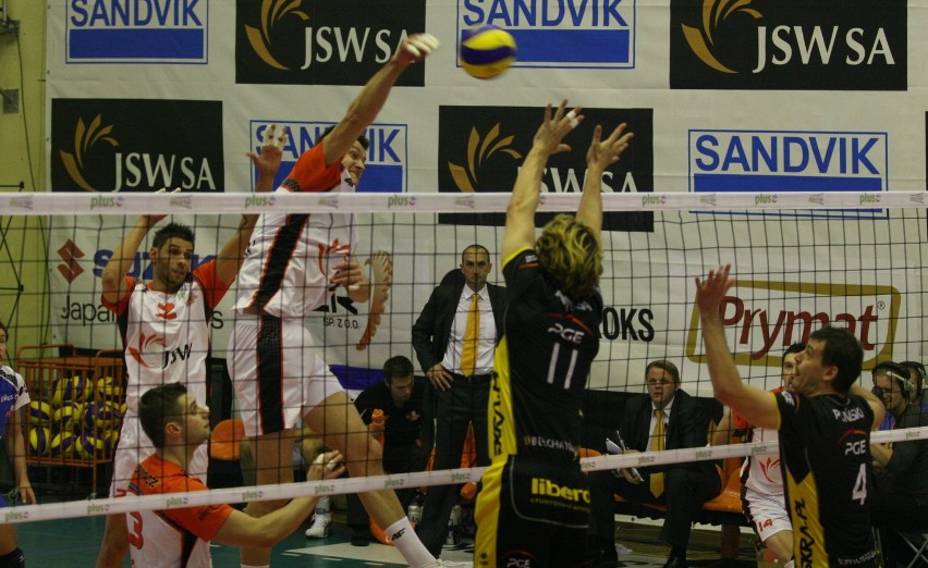 Jastrzębski Węgiel 1:3 Skra Bełchatów [ZOBACZ ZDJĘCIA]