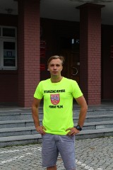 Maciej Zdunek z Piły chce zjechać rowerem całą Polskę