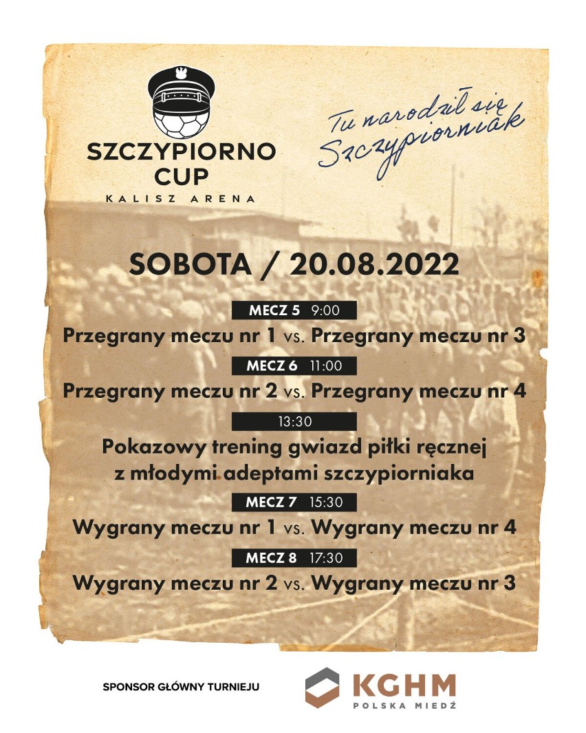 Startuje Szczypiorno Cup, przedsezonowy turniej piłki ręcznej w Kaliszu