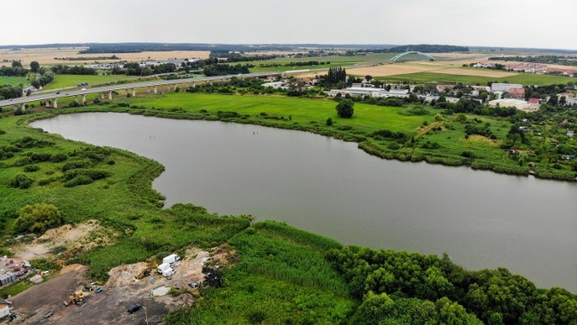 Planowany teren rekreacyjny przy jeziorze Zamecko w Świebodzinie