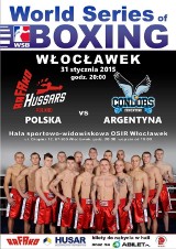 Mecz bokserski Polska - Argentyna w ramach zawodowej ligi WSB we Włocławku