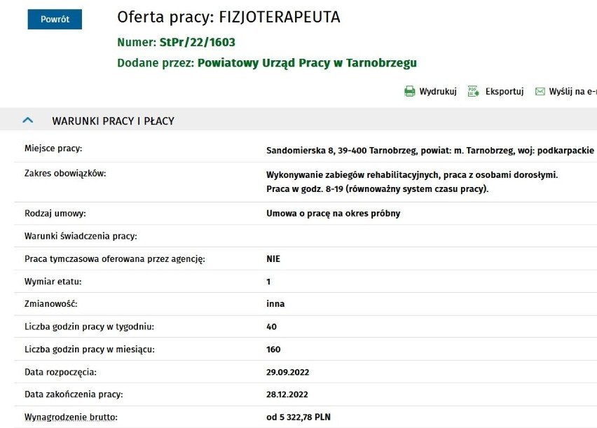 Szukasz pracy w Tarnobrzegu lub okolicy? Sprawdź aktualne oferty. Zarobki nawet do 17 tysięcy złotych miesięcznie!