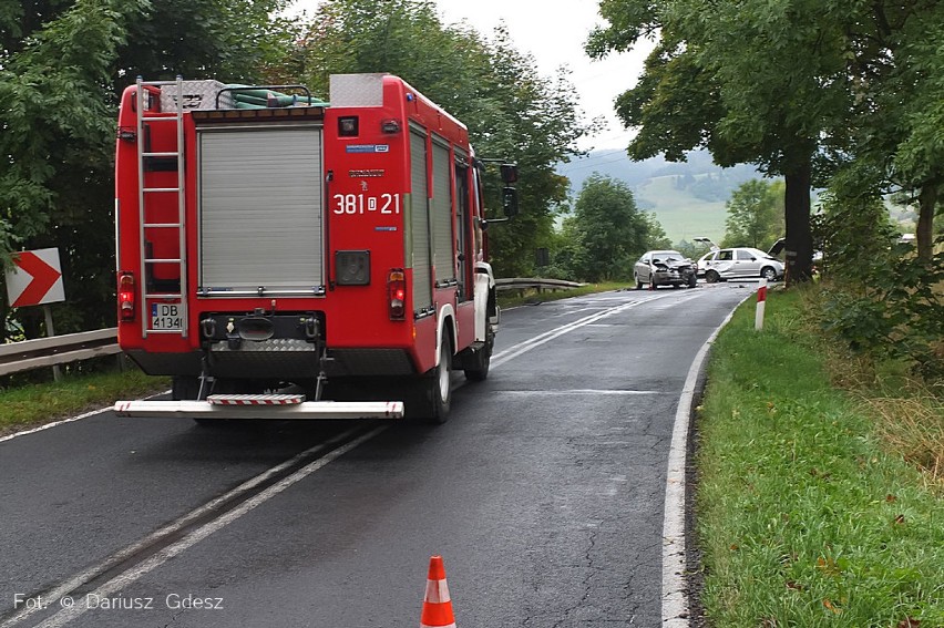 Wpadek między Boguszowem a Gorcami (ZDJĘCIA)