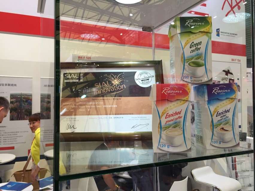 Firma Coffee Promotion doceniona na targach Sial China 2015