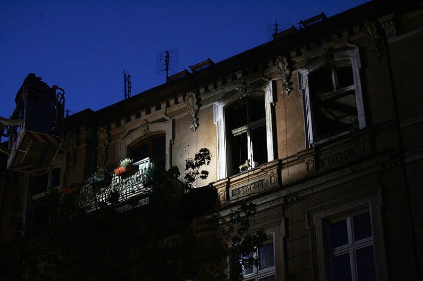 Śmierć w ogniu na ulicy Łukasińskiego w Legnicy.