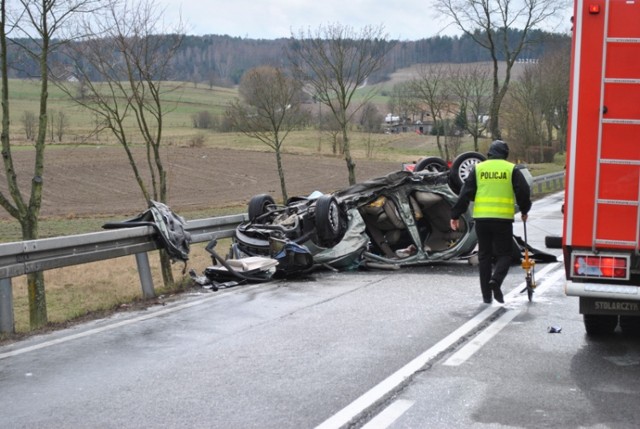 Wypadek w Miłogórzu. Zginęła jedna osoba, a 5 zostało rannych