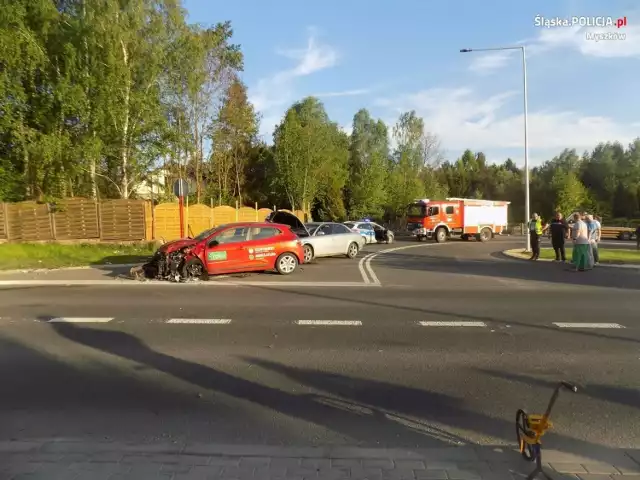 Groźny wypadek na ulicy Koziegłowskiej w Nowej Wsi