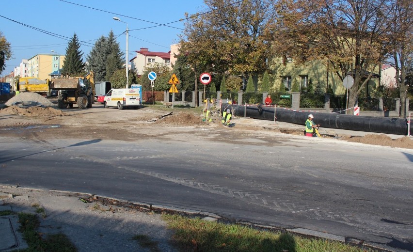 Remonty ulic w Chełmie. Remont 11-go Listopada