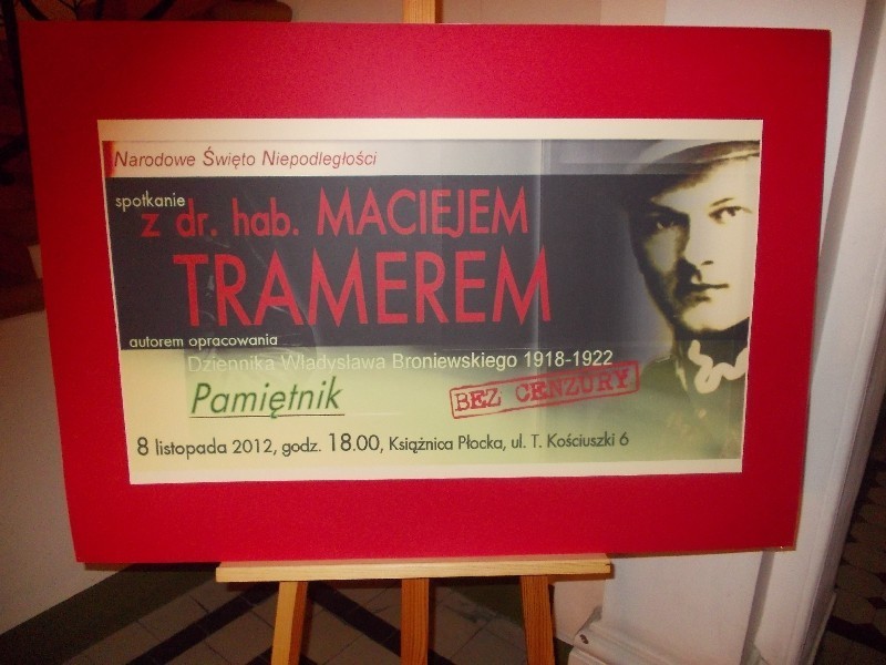Dr Maciej Tramer kolejnym gościem Książnicy