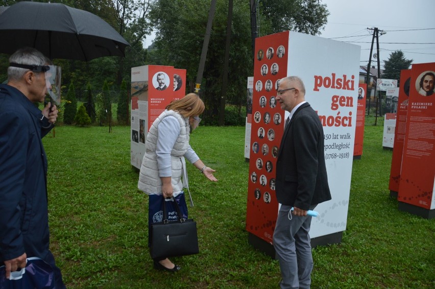 Brzesko. Otwarto wystawę „Polski gen wolności” przygotowaną przez Instytut Pamięci Narodowej