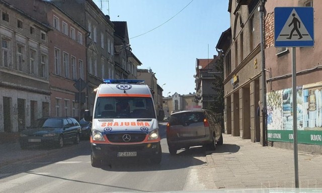 Zielona Góra, potrącenie pieszej przy ul. Wandy, 15 kwietnia 2019 roku