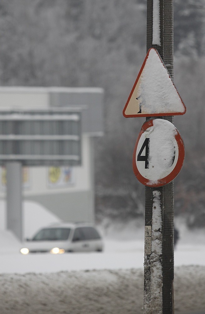 Gdy znak jest zaśnieżony nie dostaniesz mandatu