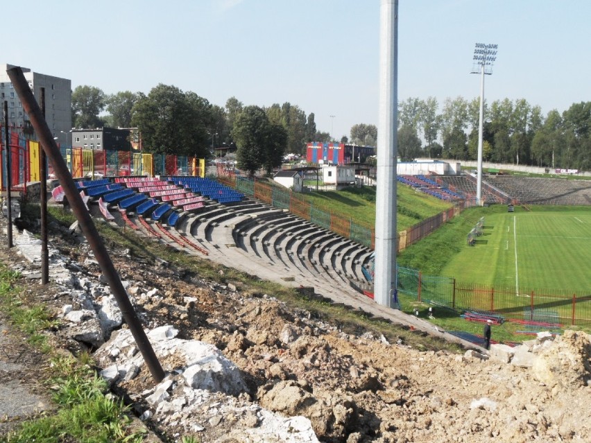 Stadion Polonii Bytom - wrzesień 2014