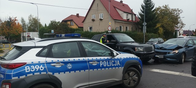 Wypadek koło Szpitala Górniczego w Wałbrzychu. Na miejscu pracuje policja