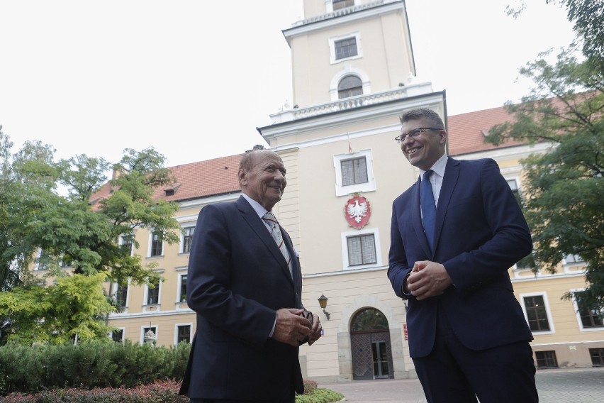 Zamek Lubomirskich w Rzeszowie wizyta Marcina Warchoła i...