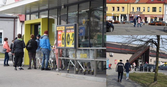 Lockdown w Wieluniu. Tak wyglądało miasto w słoneczne sobotnie przedpołudnie