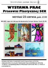 Sandomierska wystawa prac plastycznych najmłodszych artystów