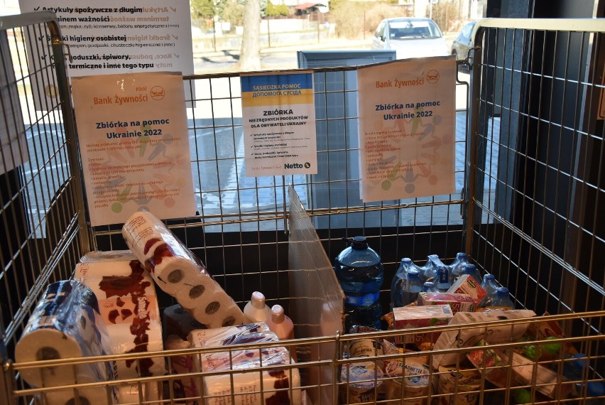 Na pomoc Ukrainie – dzisiaj i w sobotę w NETTO w Chodzieży zbiórka artykułów spożywczych i higienicznych