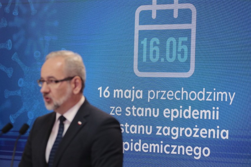 Adam Niedzielski: 16 maja - koniec stanu epidemii w Polsce...