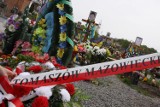 Wieniec z Tomaszowa Maz. na grobie żołnierzy, którzy zginęli w Donbasie