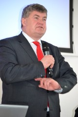 Nowy Dwór Gdański. Spotkanie z wiceministrem rolnictwa Kazimierzem Plocke