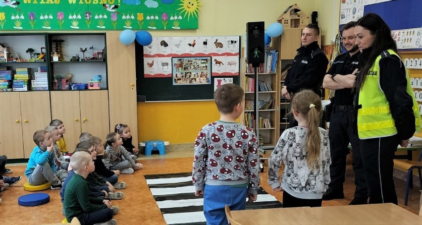 Policjanci mówili o bezpieczeństwie w przedszkolach