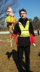 Topienie marzanny podczas nordic walking