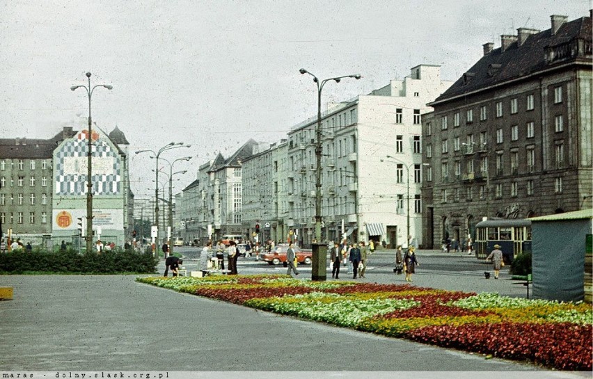 Ulica Piłsudskiego we Wrocławiu w latach 70. Jak wtedy...