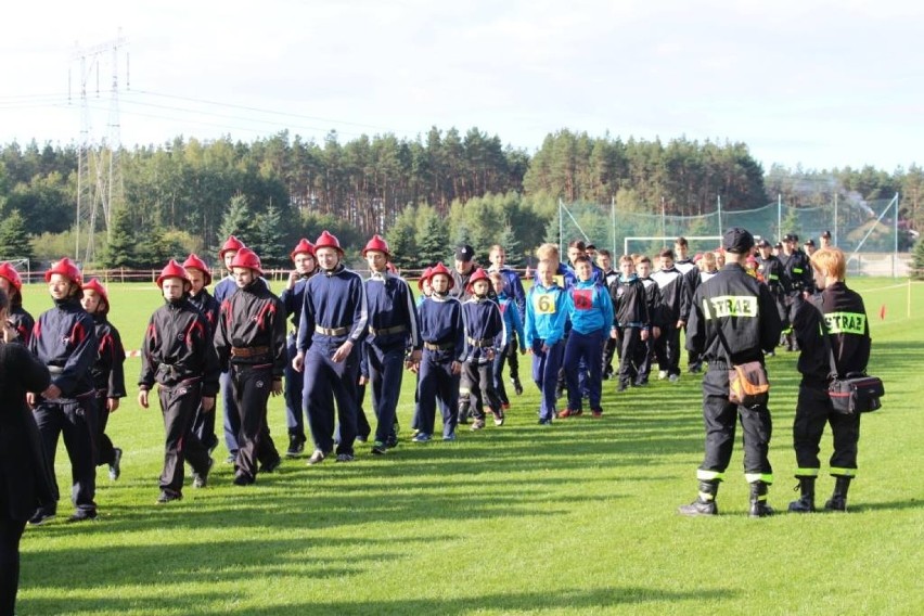 Krzepice: Powiatowe zawody pożarnicze [