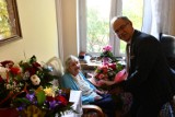 Suwalczanka Maria Butkiewicz ma sto lat. Odwiedził ją prezydent miasta 