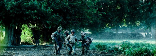 Kadr z filmu dokumentalnego pt. „Armadillo – wojna jest w nas”