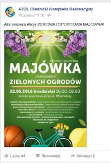 Miejska Spółka Atol promuje majówkę z kandydatem RdO