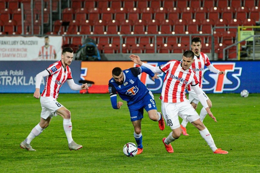 Cracovia ostatnio wygrała z Lechem Poznań 2:1