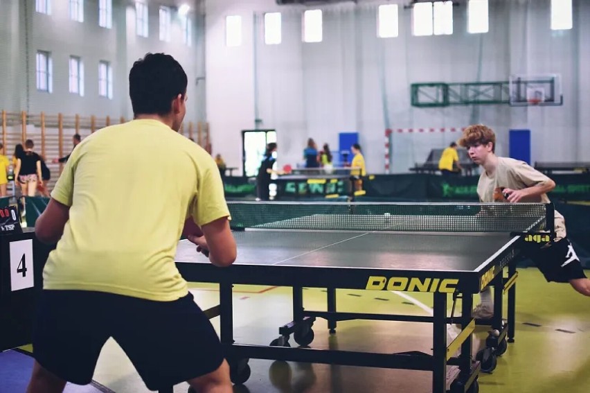 Turniej tenisa stołowego szkół ponadpodstawowych