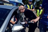Policja i ksiądz pouczali kierowców w Łodzi [ZDJĘCIA, FILM]