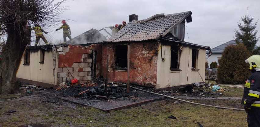 Tragiczny w skutkach pożar w Wojsławicach. Nie żyje jedna osoba