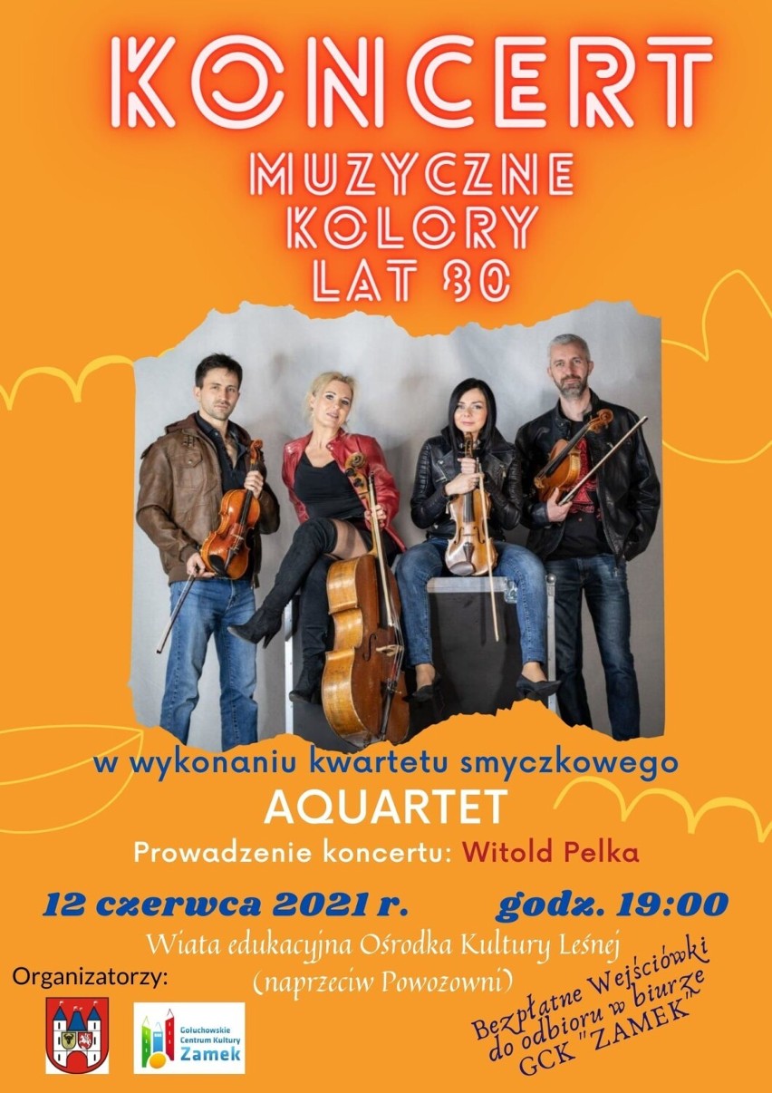W sobotę w Gołuchowie wystąpi kwartet smyczkowy AQuartet
